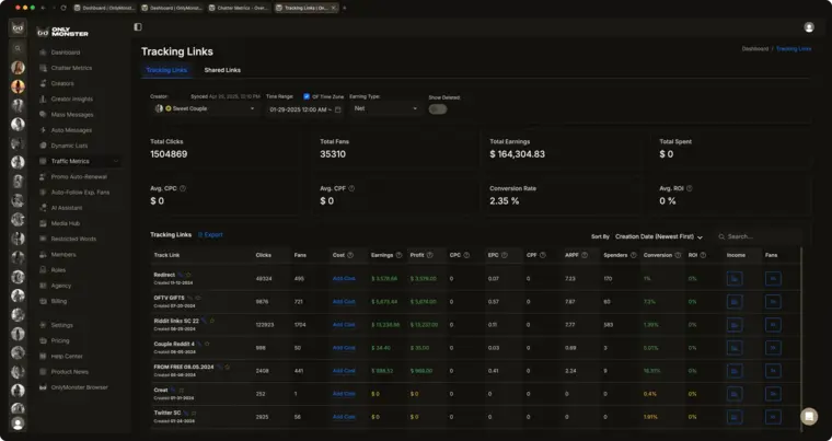 Enhance your OnlyFans management with OnlyMonster Browser: Fast, Secure, Efficient